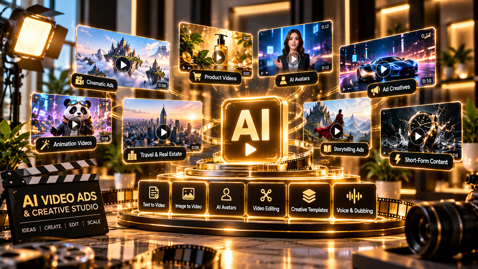 AI Video Ads & Creative Studio